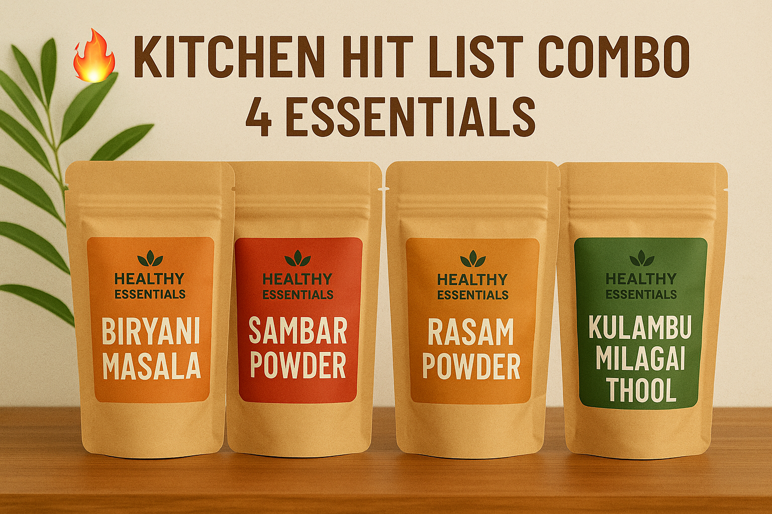 Kitchen Hit List Combo – 4 Essentials